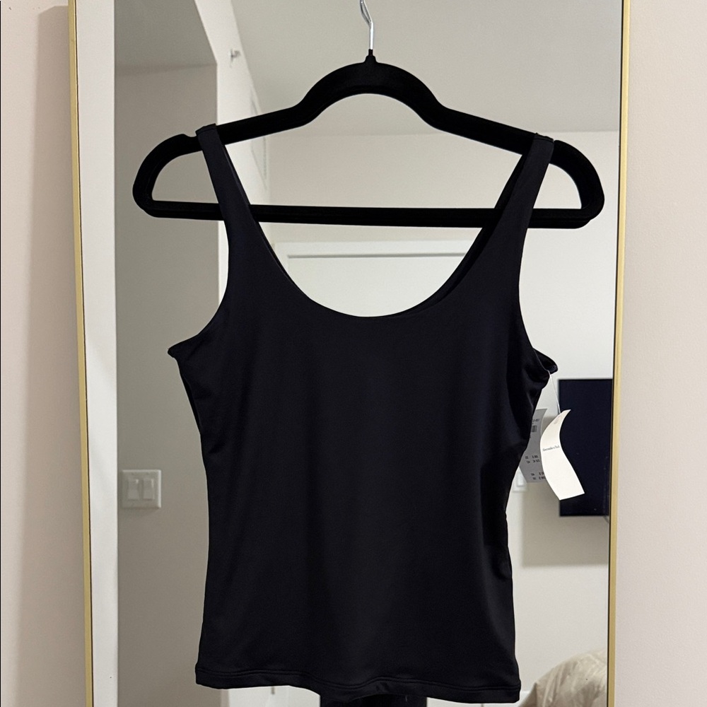 Abercrombie & Fitch Black Scoop Neck Tank